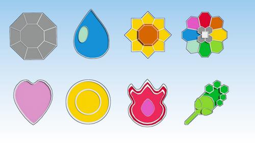 Pokemon Kanto Badges preview image
